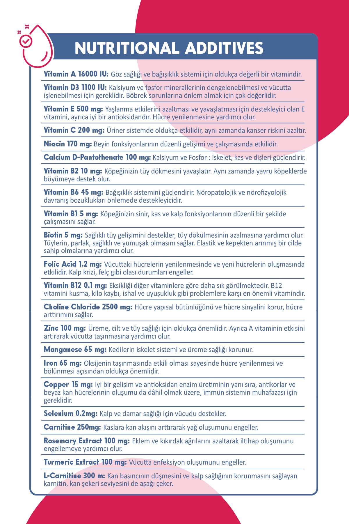 Solomon dog nutritional additives görseli