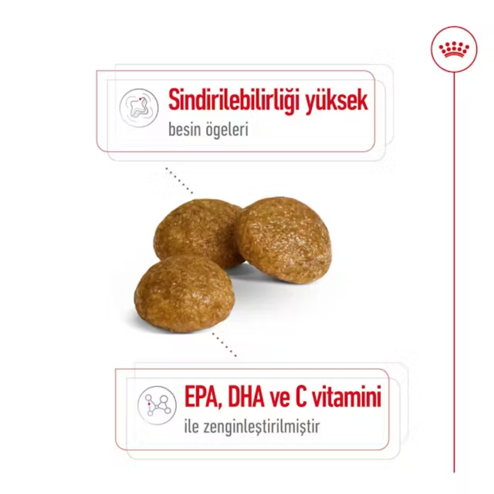 Yüksek sindirilebilirlik ve EPA DHA C vitamini ile zenginleştirilmiş formül görseli
