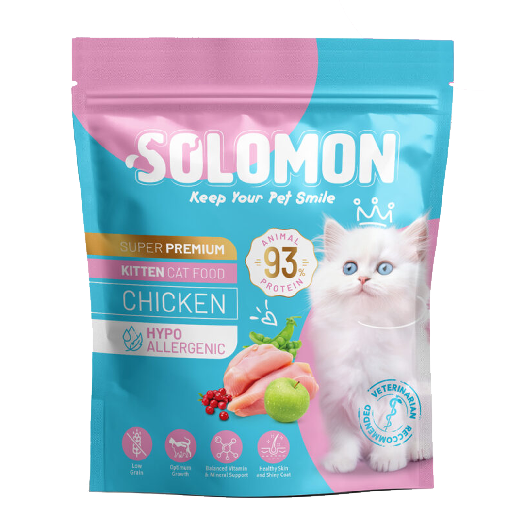 Solomon Kitten Cat Food Chicken - ürün görseli