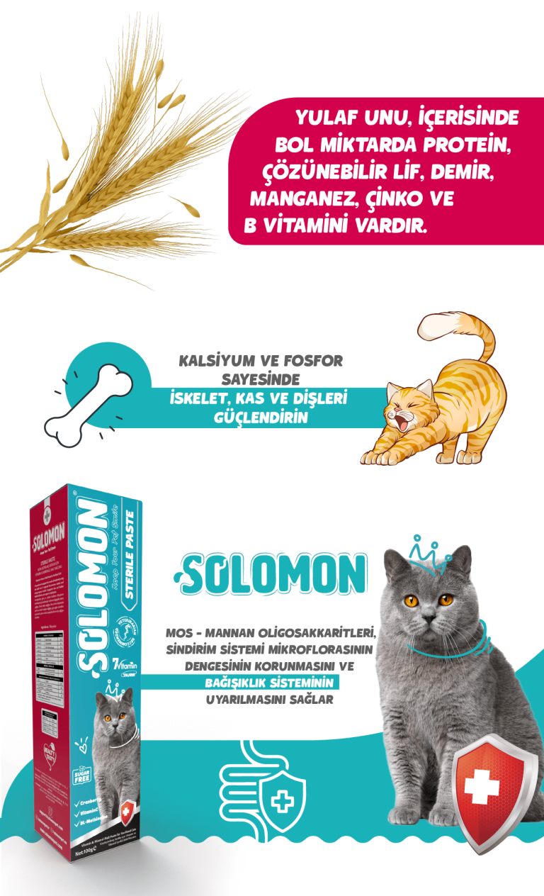 Yulaf unu, MOS ve kalsiyum-fosfor fayda görseli