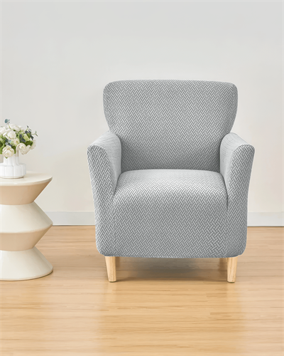 3.3.1.1 Koltuk Örtüsü Krem Koltuk Kılıfı Takımı Lastikli Sofa Cover / Gri