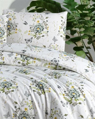 Flora Pamuklu Tek Kişilik Nevresim Takımı