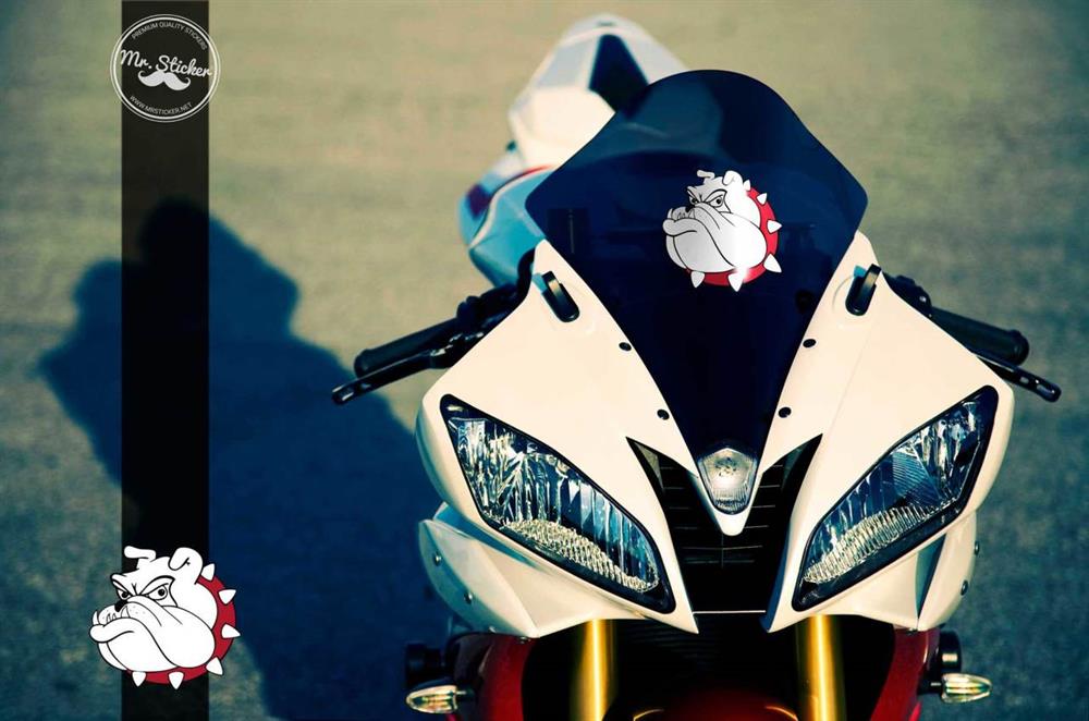 ALT4-  Beyaz Bulldog Etiketi