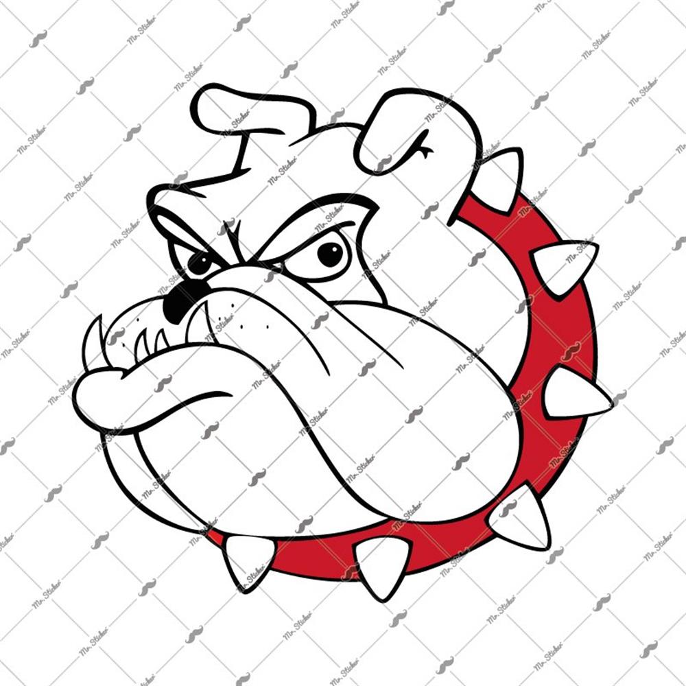 ALT4-  Beyaz Bulldog Etiketi