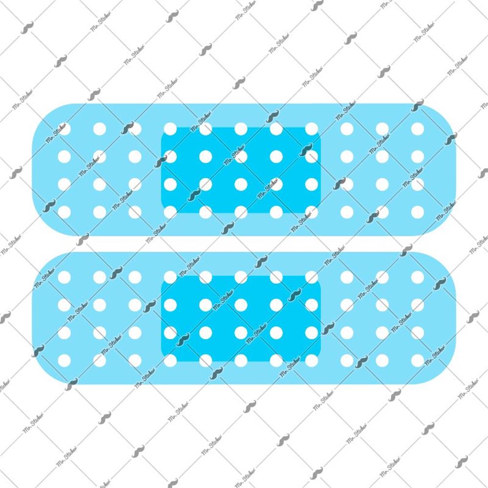 BAI9- Mavi Yarabandi Etiketi