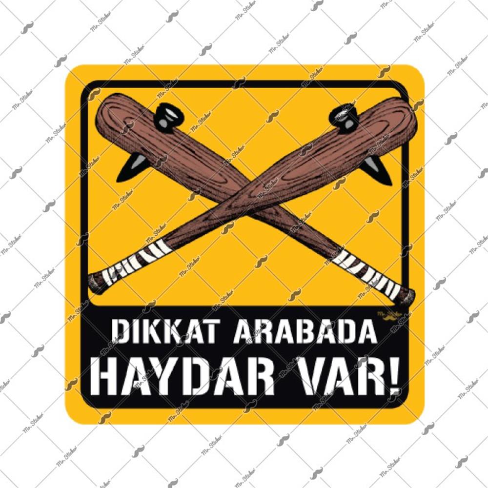 BOB3 Dikkat Arabada Haydar Var Etiketi