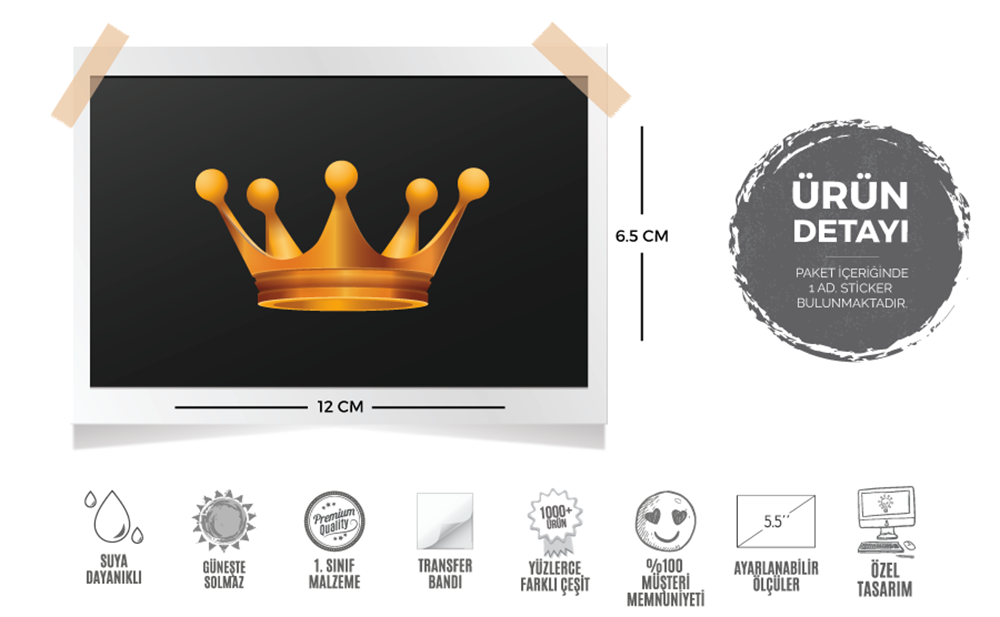 CRW1 Prenses Taci Etiketi