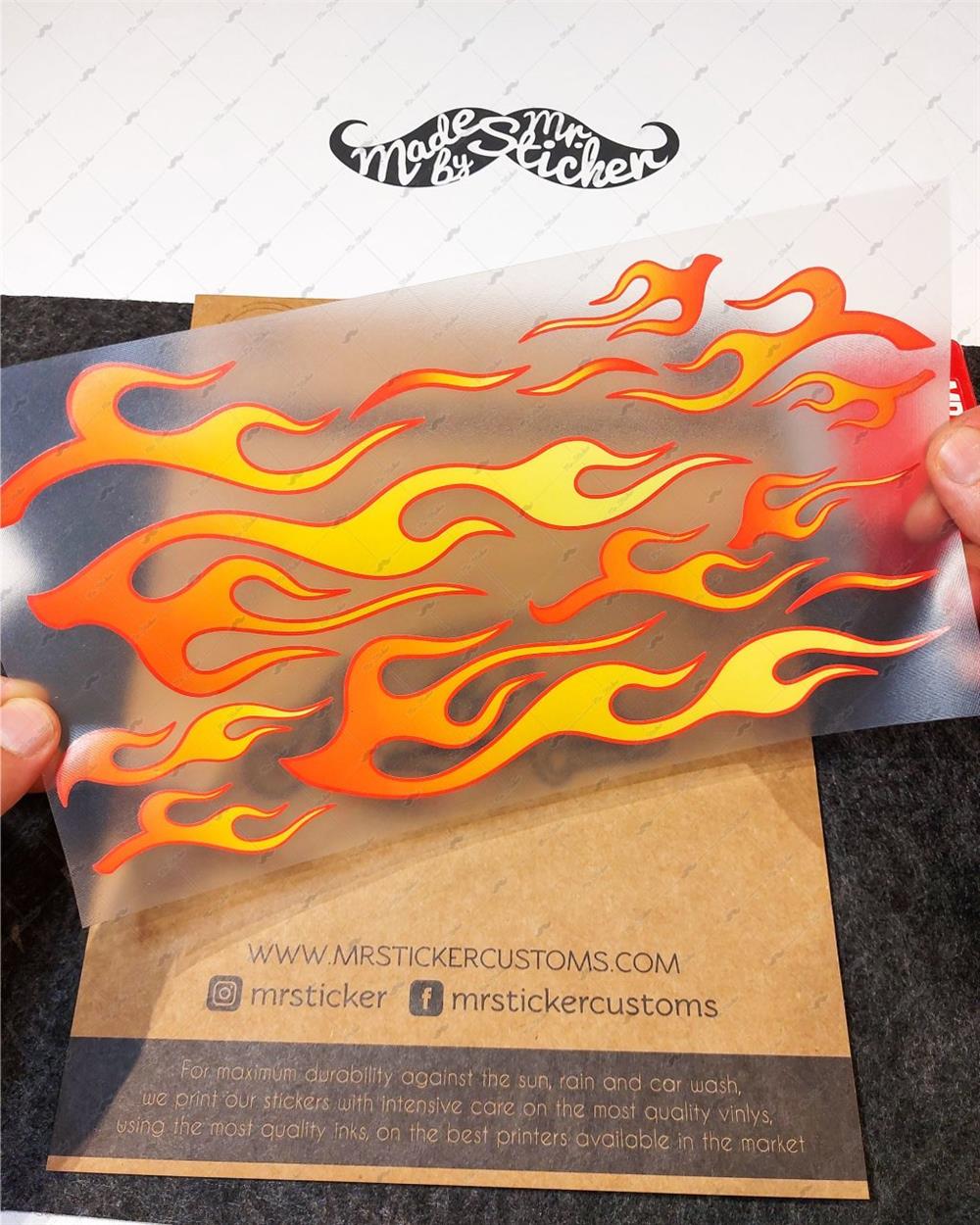 CW7 Alev Etiket Seti - 10 Parca