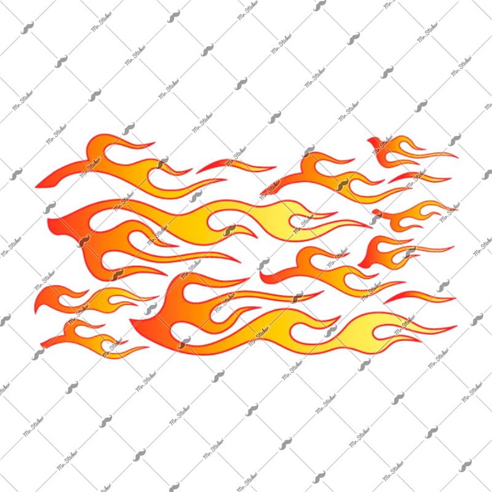 CW7 Alev Etiket Seti - 10 Parca