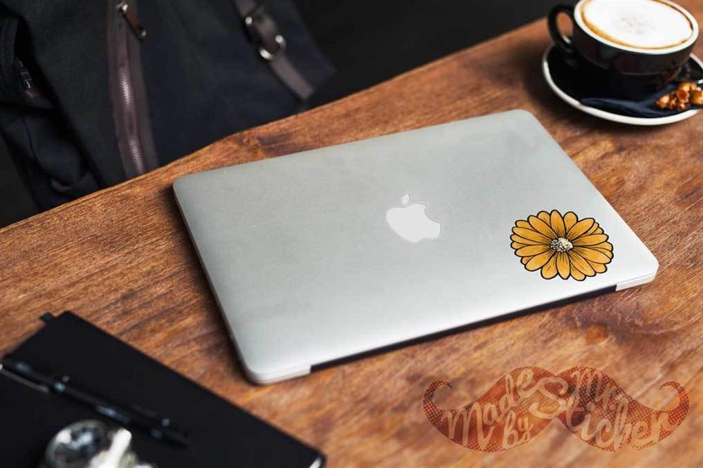 FLW3 Sari Cicek Etiketi