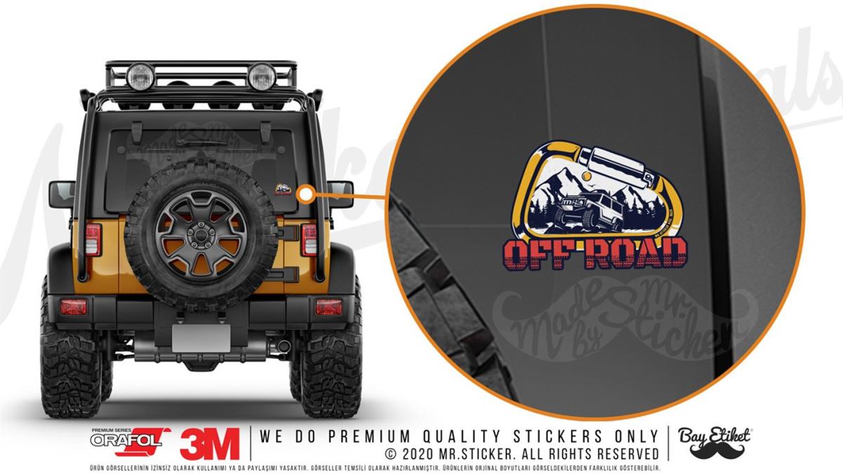 HBG111 Off Road Yazili Etiket