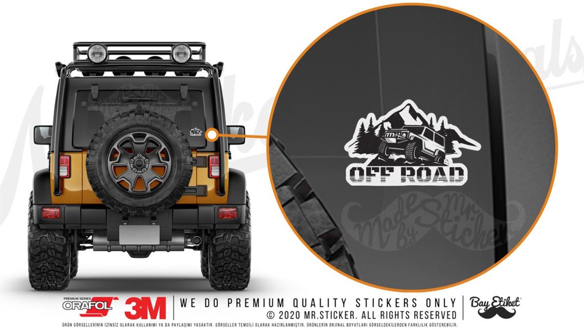 HBG112 Off Road Yazili Etiket