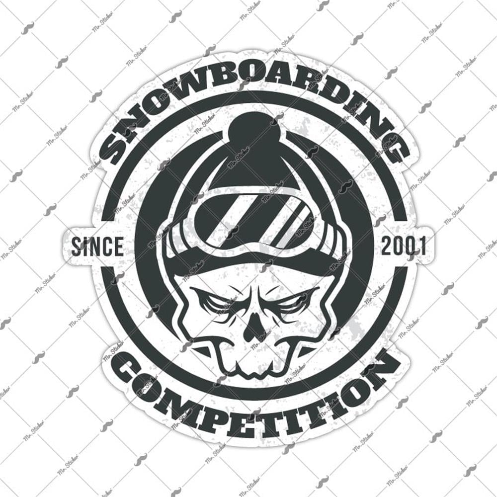 HBG25 Snowboard Etiketi