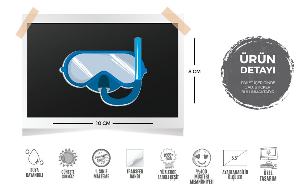 HBG33 Snorkel Etiketi