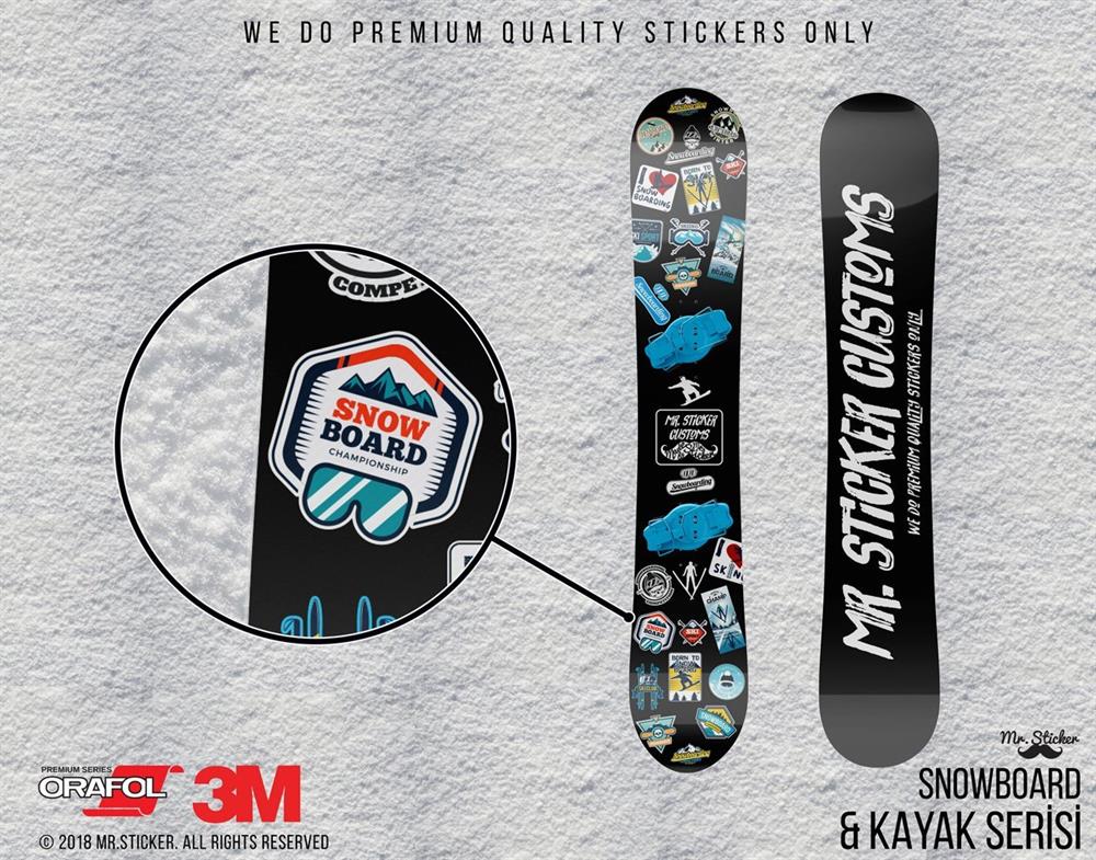 HBG39 Snowboard Etiketi