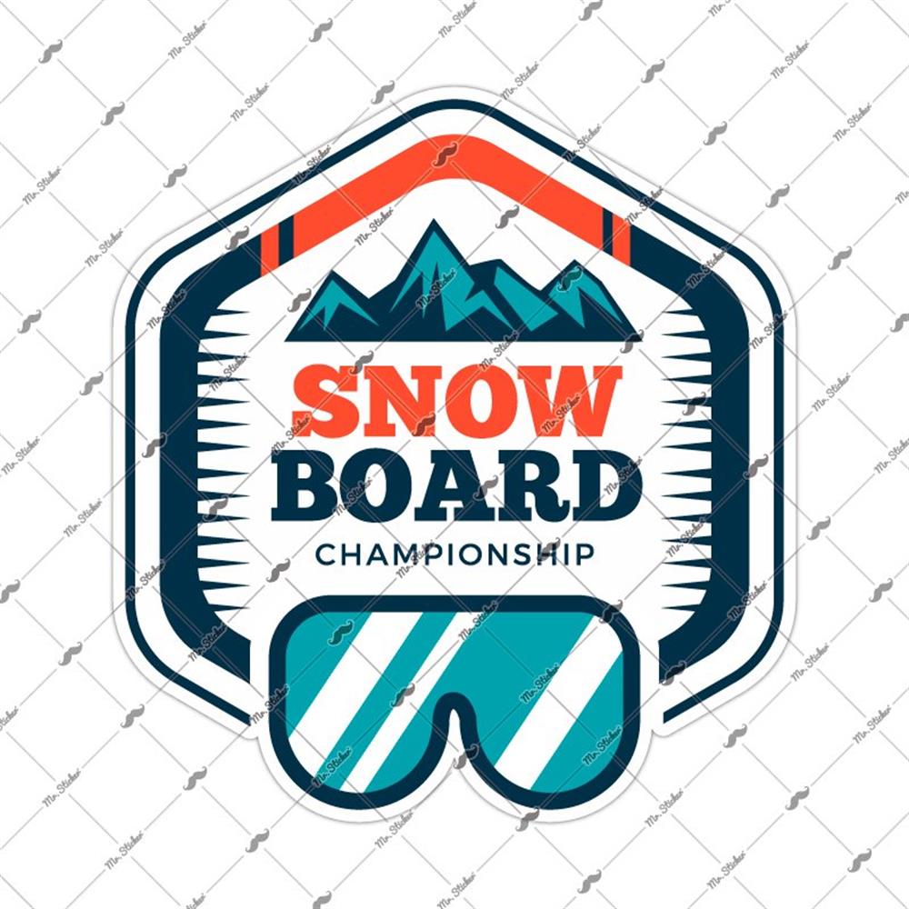 HBG39 Snowboard Etiketi