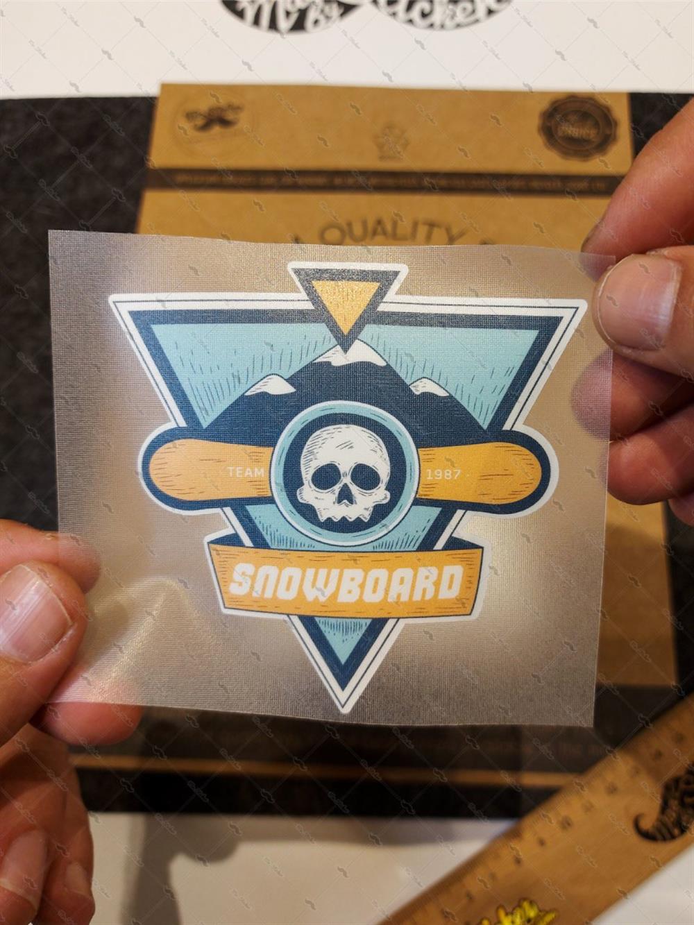 HBG40 Snowboard Etiketi