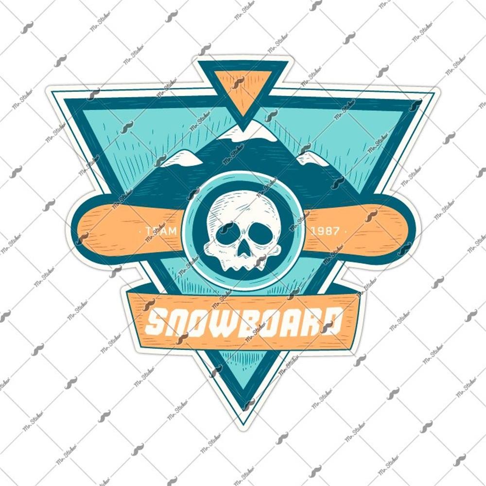 HBG40 Snowboard Etiketi