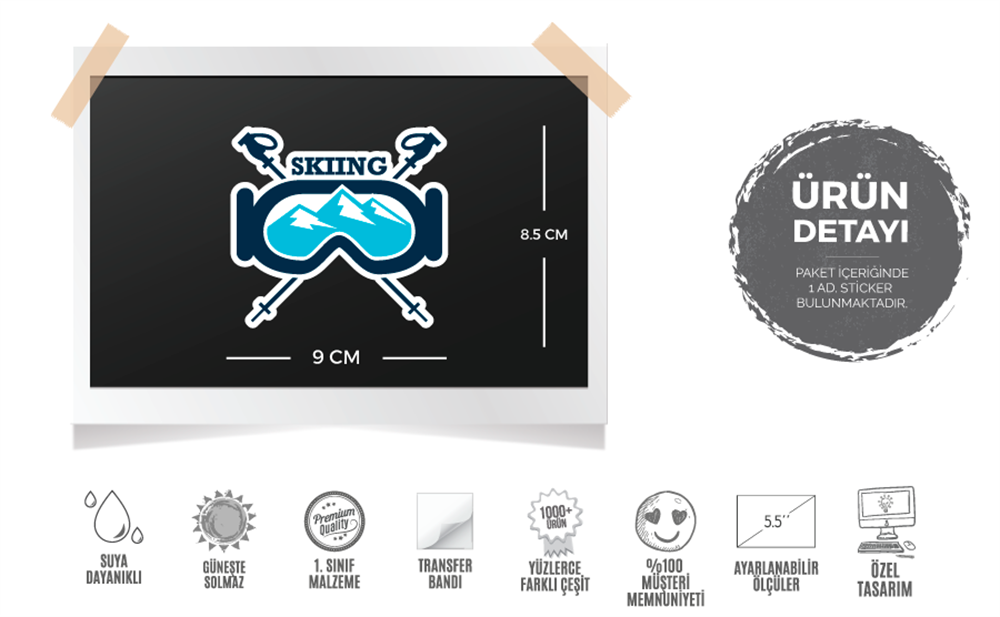 HBG42 Kayakci Etiketi