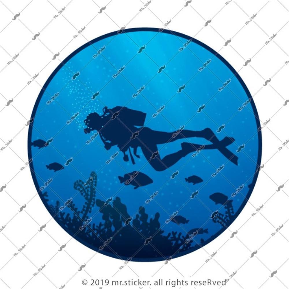 HBG60 Scuba Dalisi Yapan Dalgic Etiketi