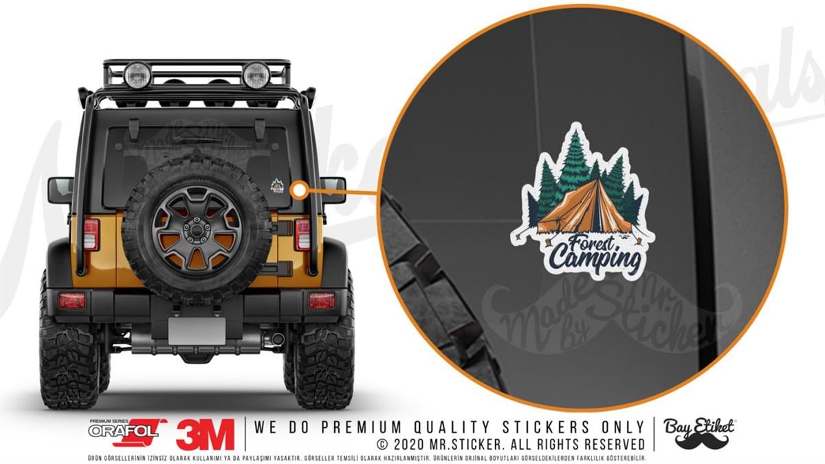 HBG85 Orman Kampi Etiketi