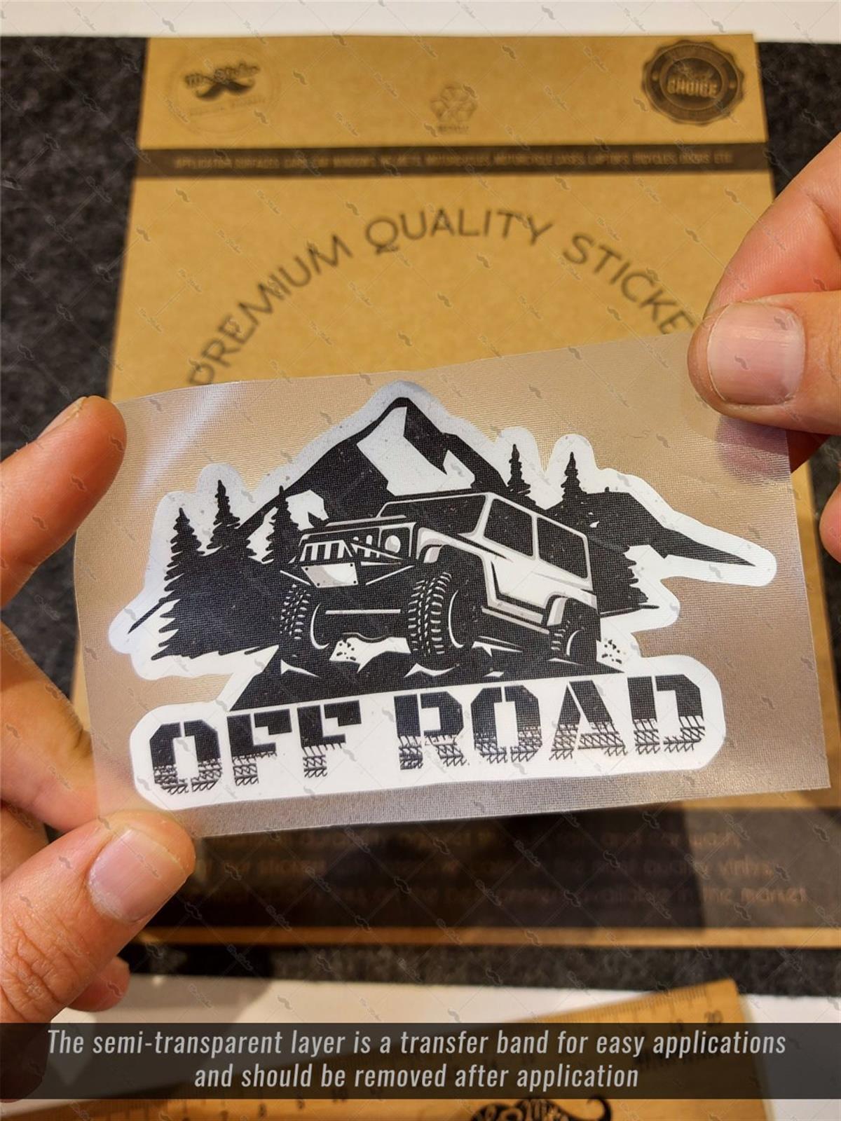 HBGBDL24 Off Road Sticker Seti 5 Parca