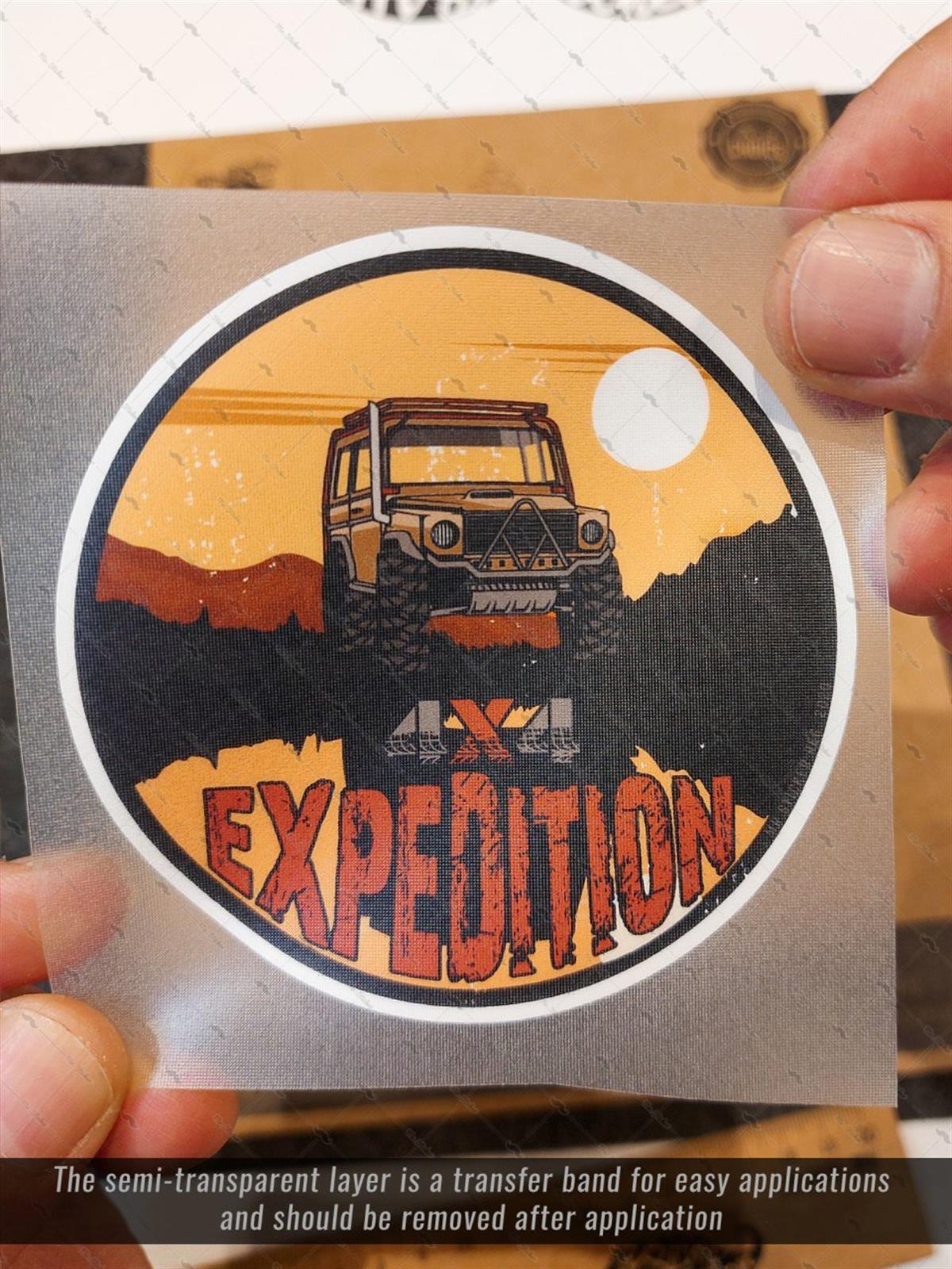 HBGBDL24 Off Road Sticker Seti 5 Parca