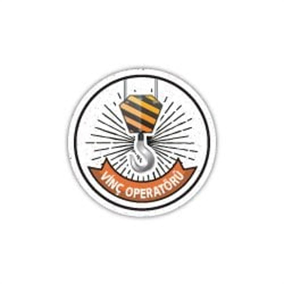 ISG33 Reflektif Vinc Operatoru Yazili Etiket V2