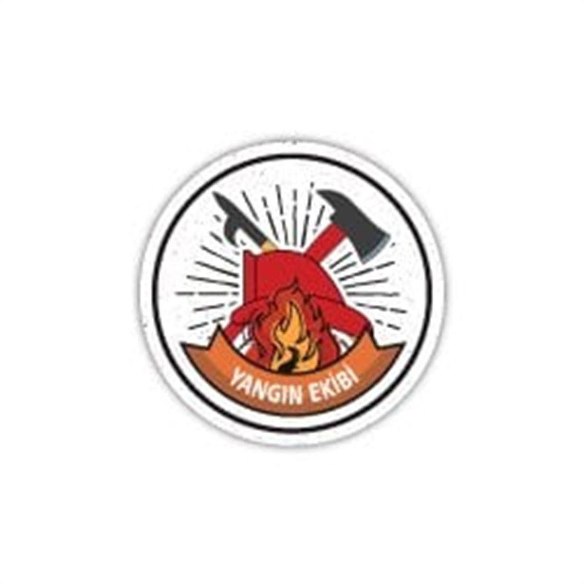 ISG35 Reflektif Yangin Ekibi Yazili Etiket V3