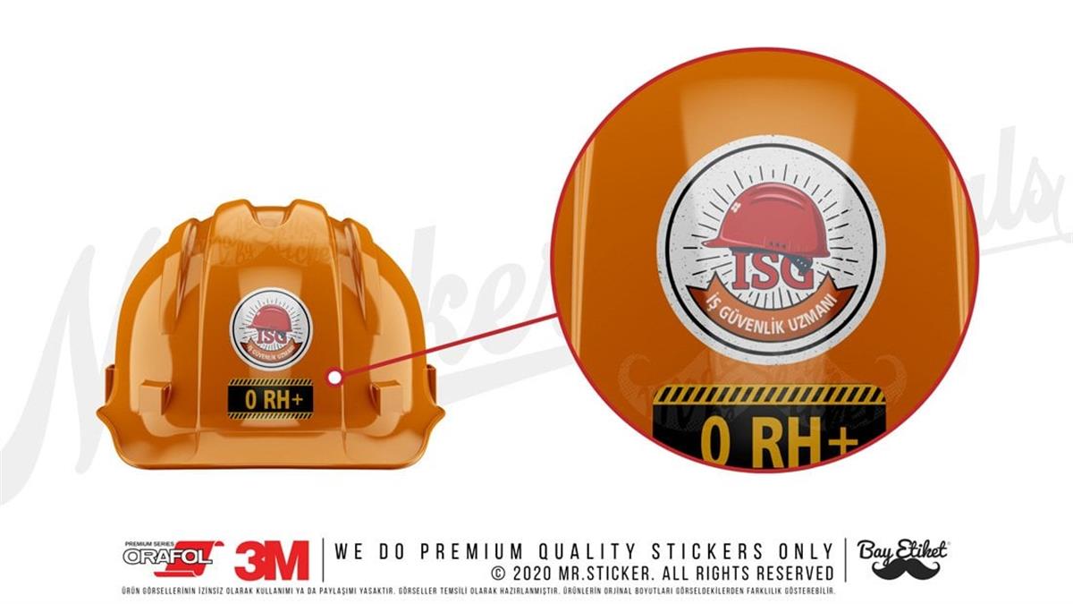 ISG36 Reflektif Is Guvenlik Uzmani Yazili Etiket V4