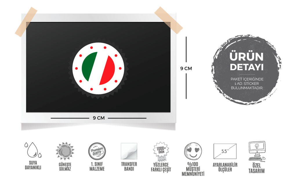 ITF5 Italyan Etiketi