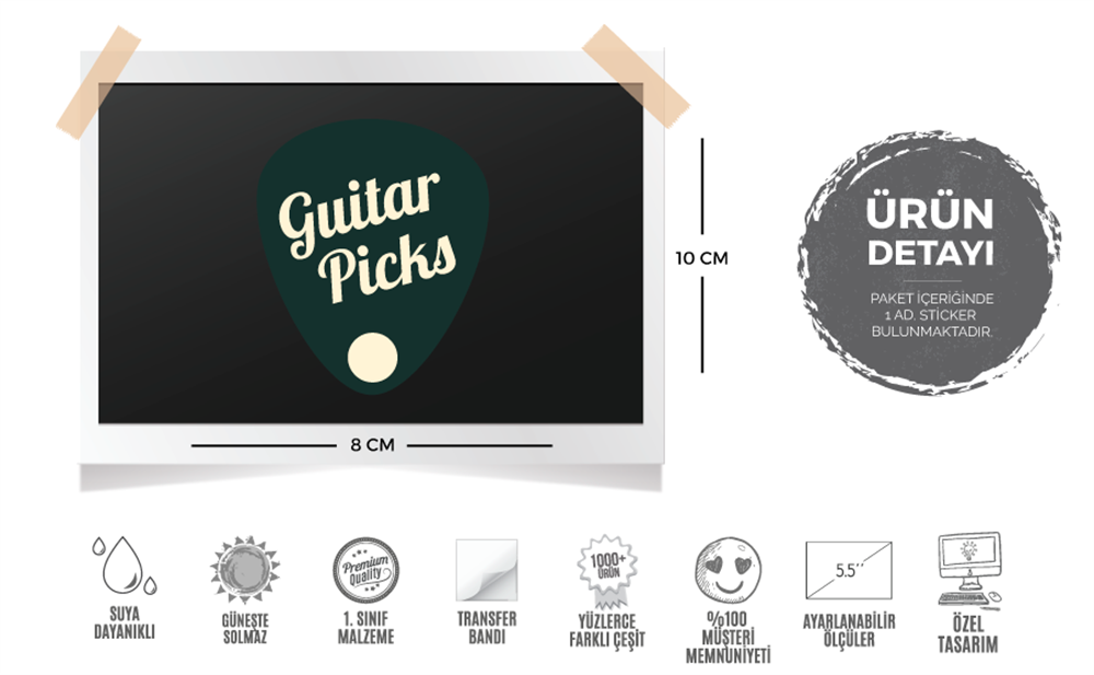 MSC3 Gitar Penasi Etiketi