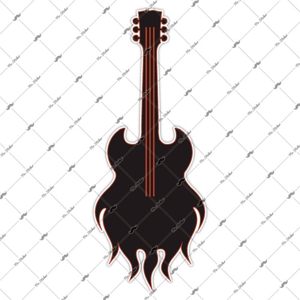 MSC34 Elektro Gitar Etiketi