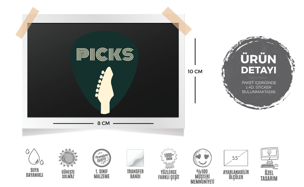 MSC4 Gitar Penasi Etiketi