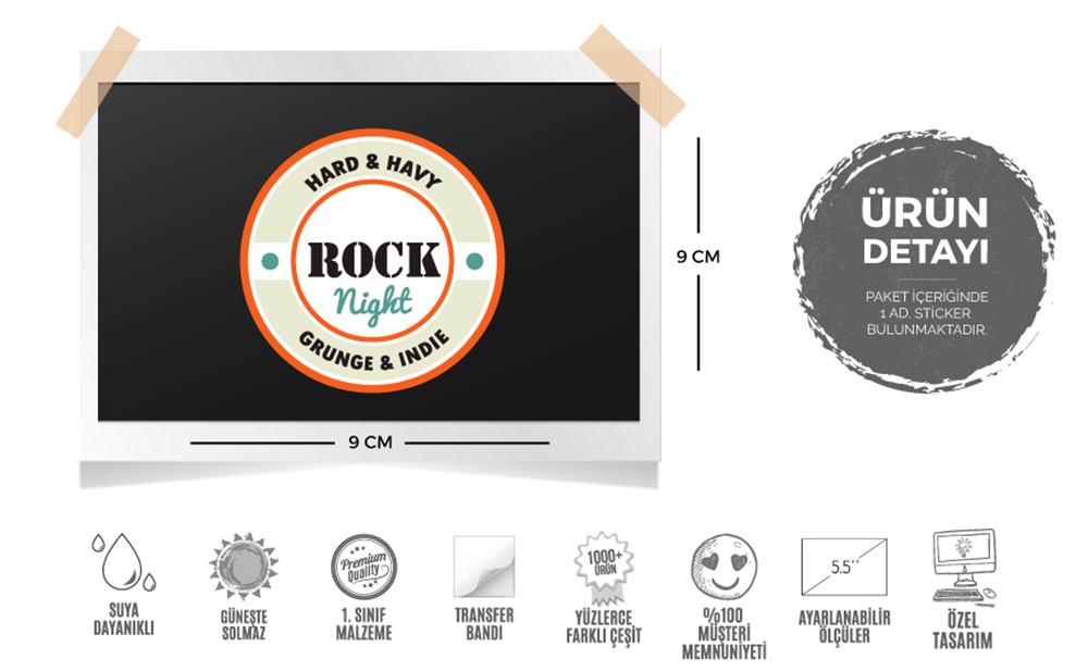 MSC6 Rock Night Etiketi