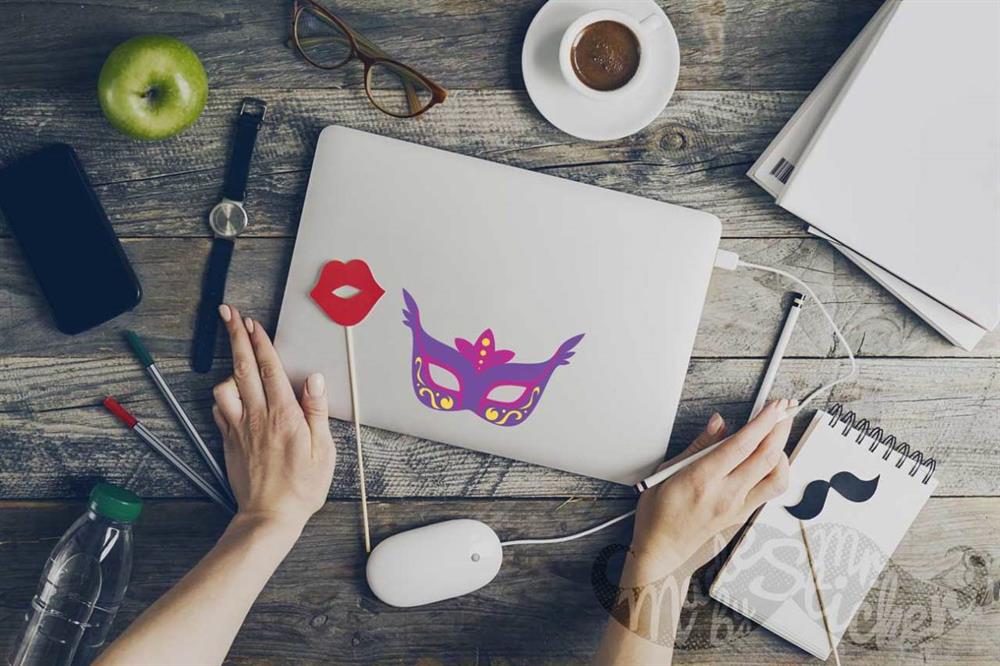 MSK2 Mavi Maske Etiketi