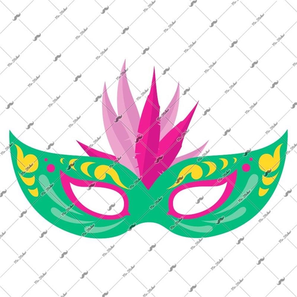 MSK4 Yesil Maske Etiketi