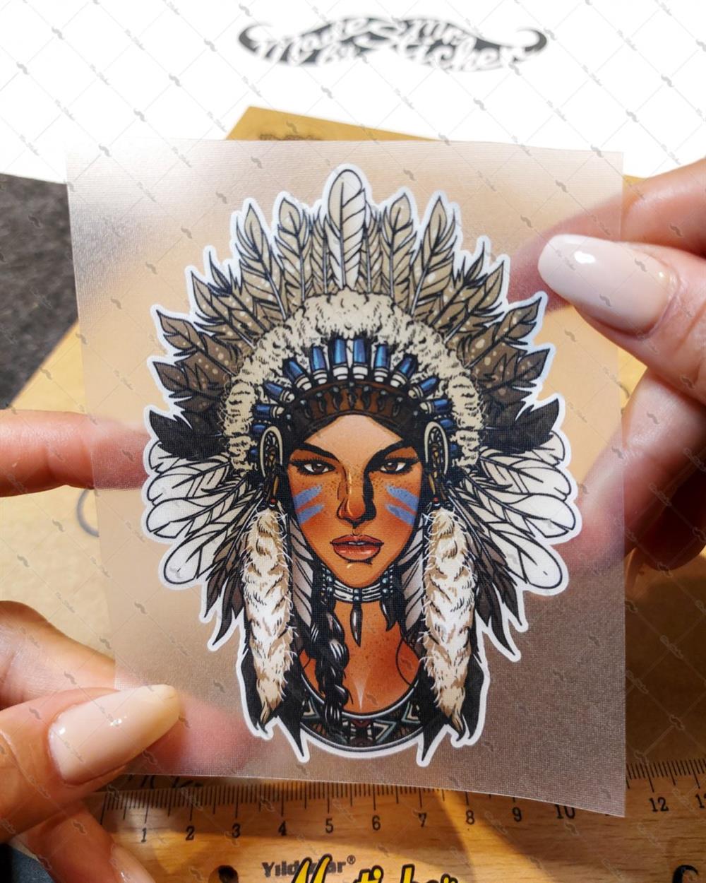 MSL123 Mohikan Kizi Etiketi