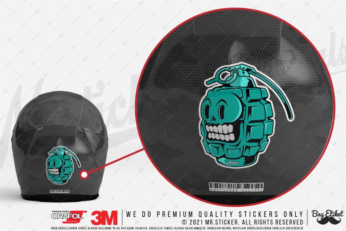 MSL160 Kurukafa Bom Etiketi