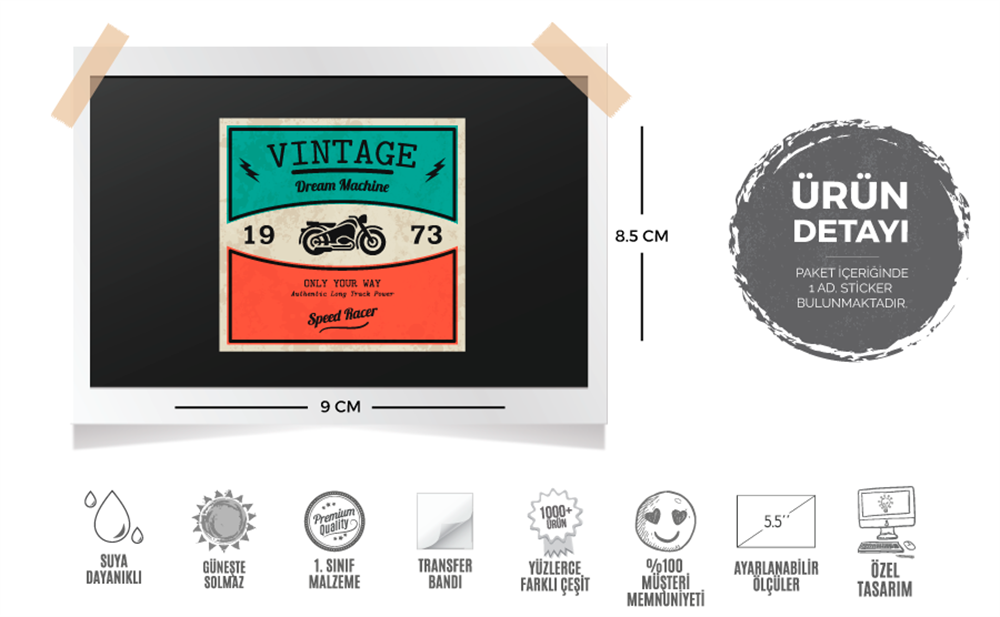 MSL21 Hayal Makinasi Etiketi