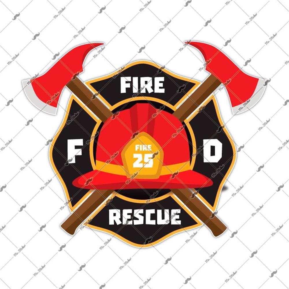 MSL24 Itfaiyeci (Fireman) Etiketi