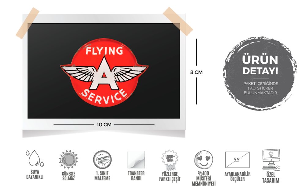 MSL25 Ucus Servisi (Flying Service) Etiketi
