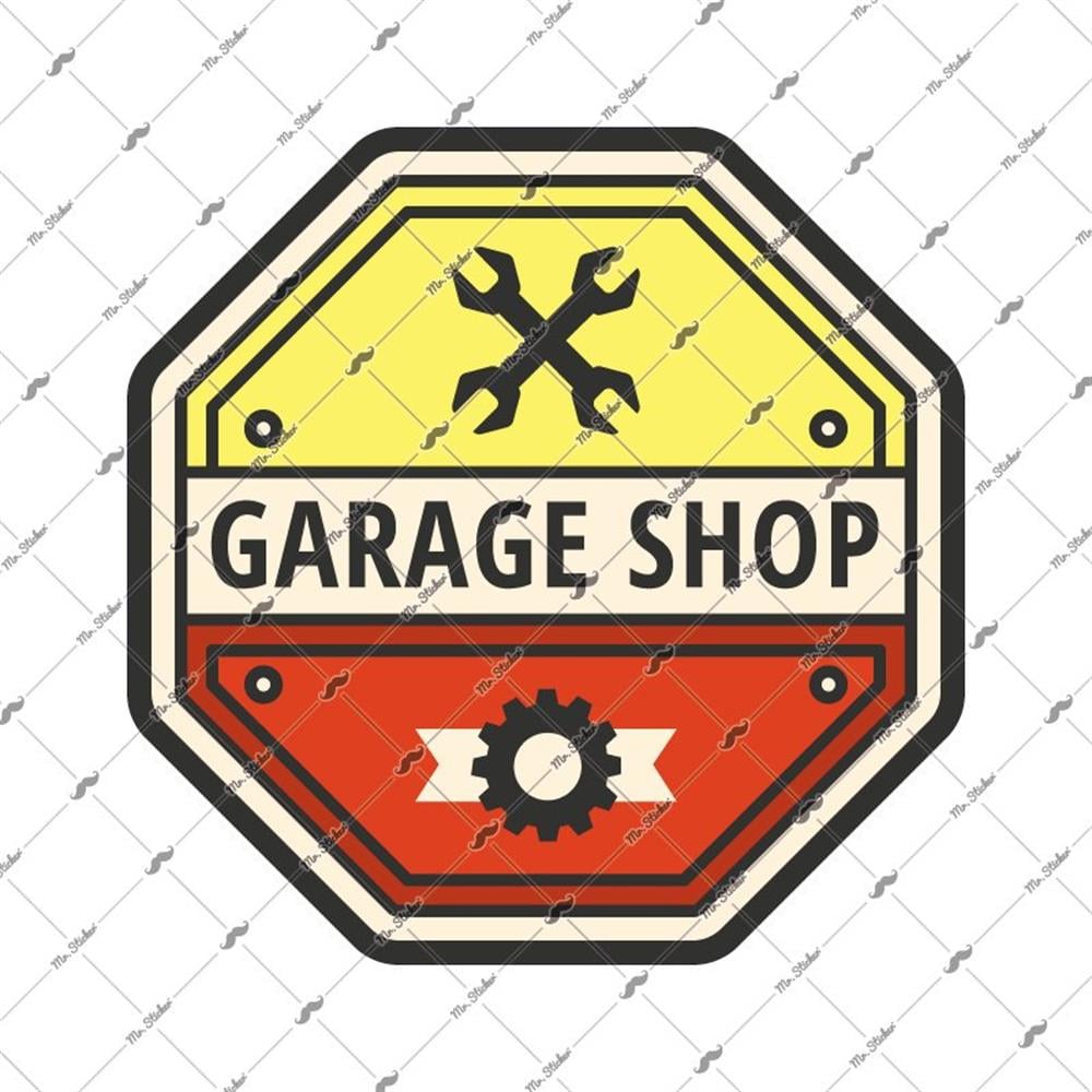 MSL27 Garaj Shop Etiketi