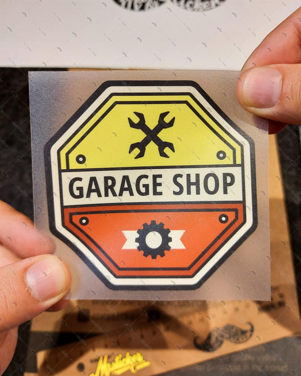 MSL27 Garaj Shop Etiketi