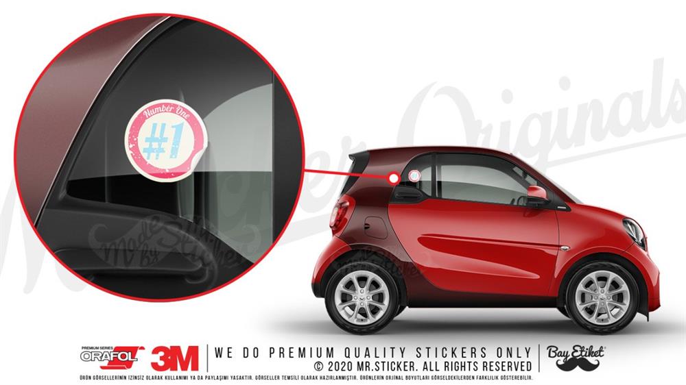 MSL61 No1 Amblem Etiketi