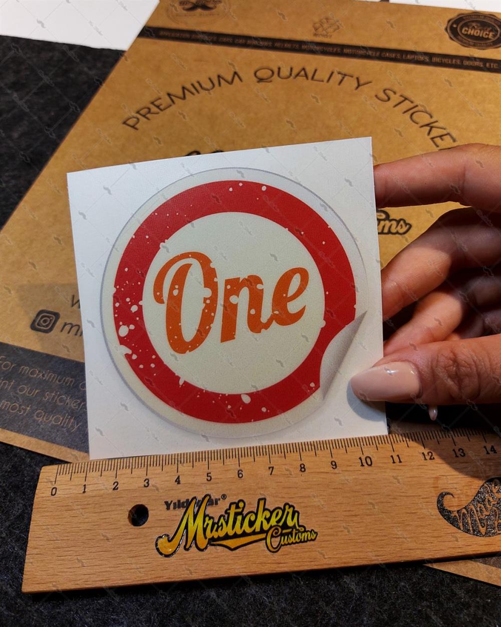 MSL66 One Amblem Etiketi