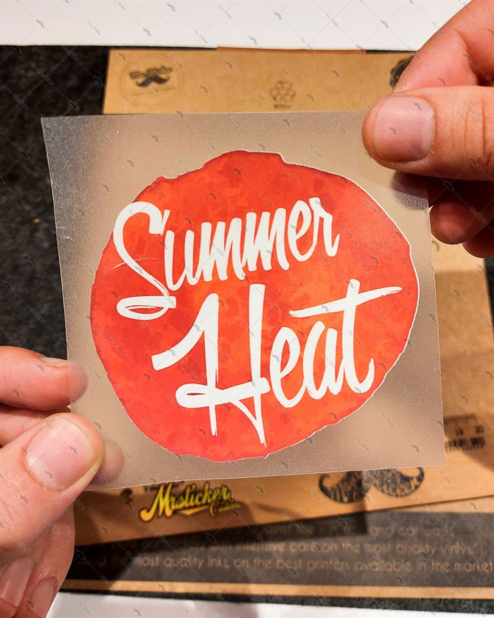 MSL76 Summer Heat Etiketi