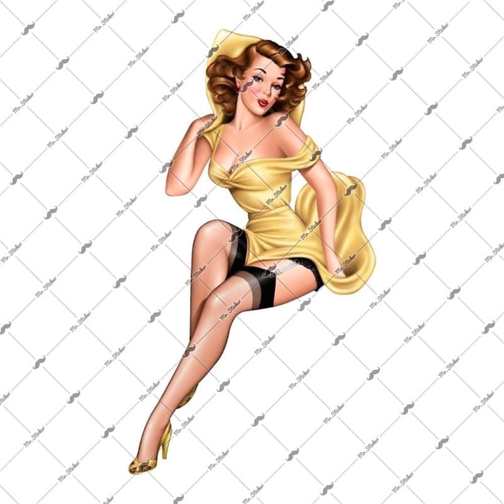 PNP17 Pinup Kizi Etiketi