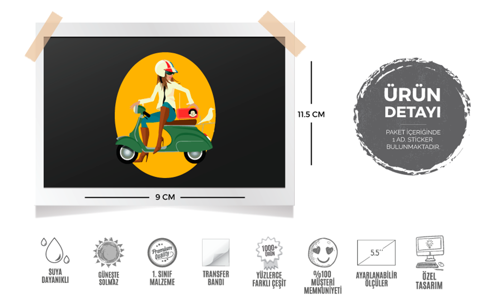 PNP18 Pinup Kizi Etiketi