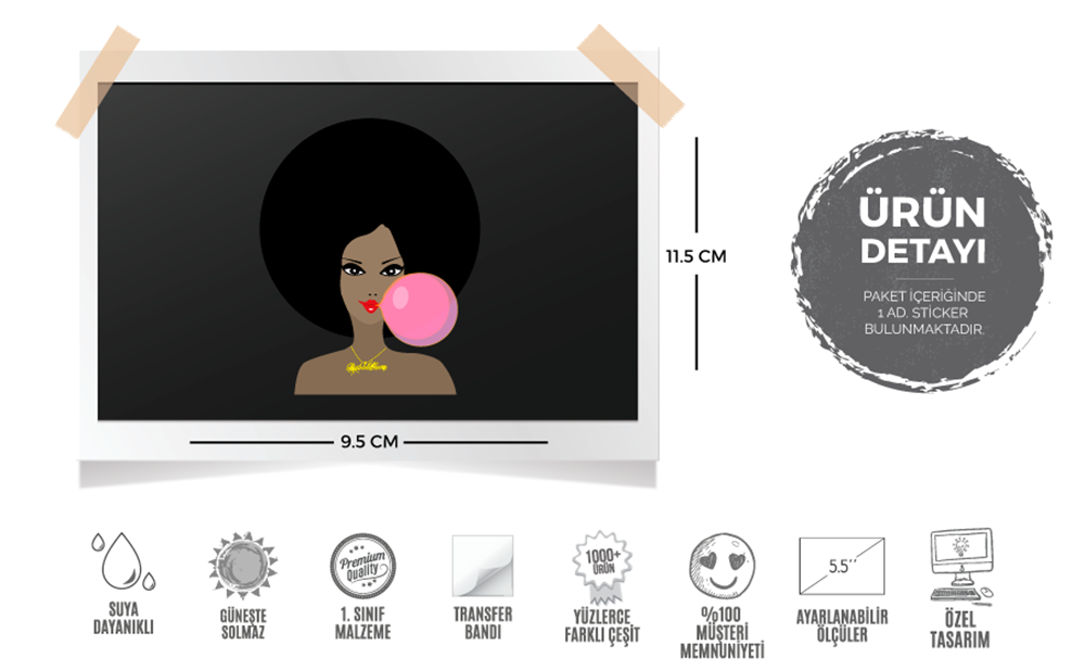 PNP19 Pinup Kizi Etiketi